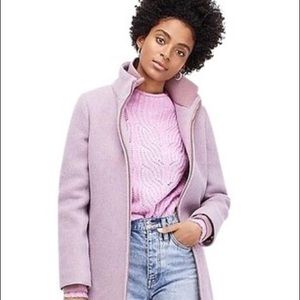 J. Crew Lodge Coat - Heather Cotton Candy - 12